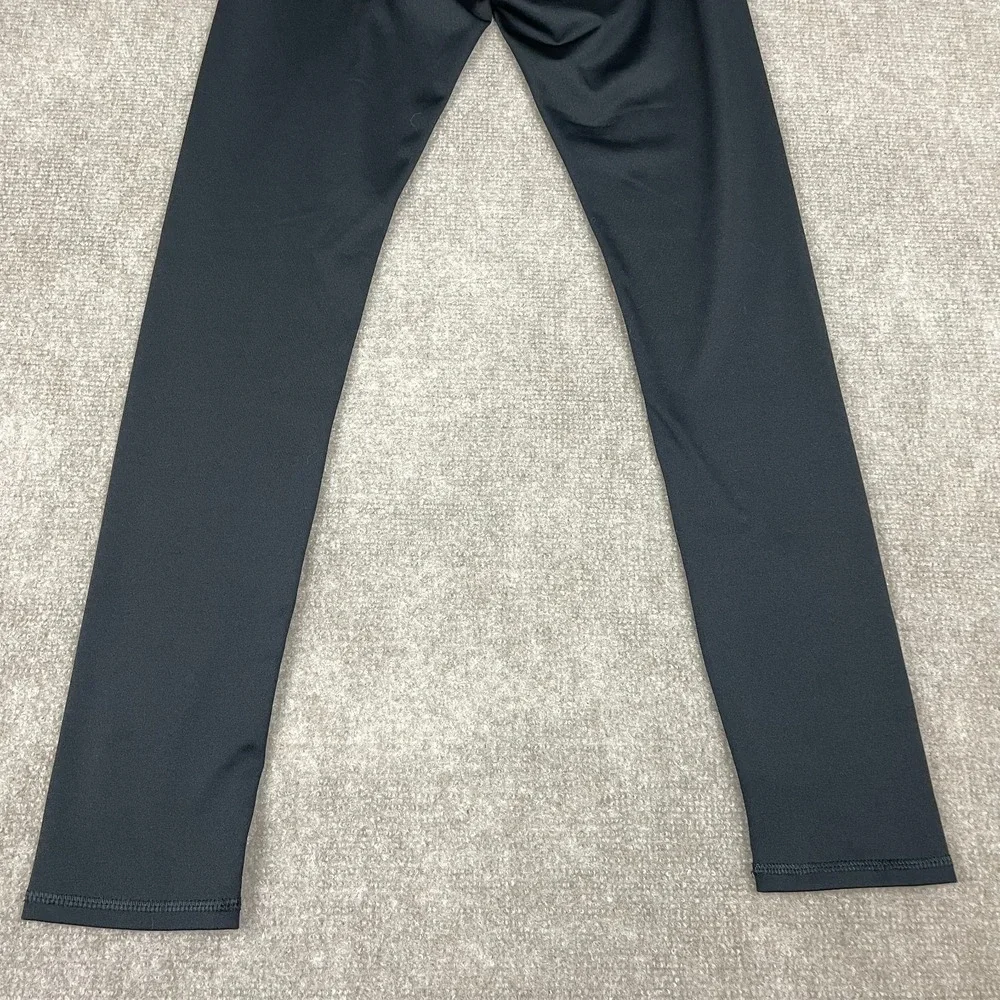 Old Navy Active Powerpress Leggings Girls 2XL 18 Black Mid Rise Go Dry Cool